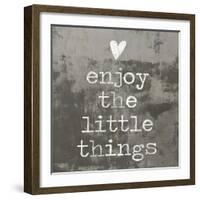 Enjoy the little things II-Jamie MacDowell-Framed Art Print