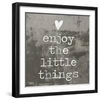 Enjoy the little things II-Jamie MacDowell-Framed Art Print