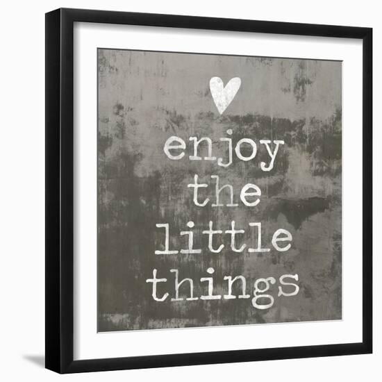 Enjoy the little things II-Jamie MacDowell-Framed Art Print