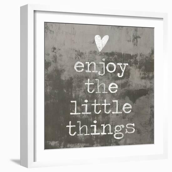 Enjoy the little things II-Jamie MacDowell-Framed Art Print