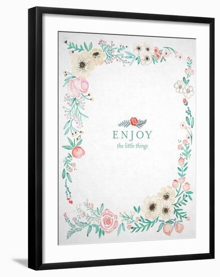 Enjoy the Little Things-Cat Coquillette-Framed Giclee Print