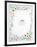 Enjoy the Little Things-Cat Coquillette-Framed Giclee Print