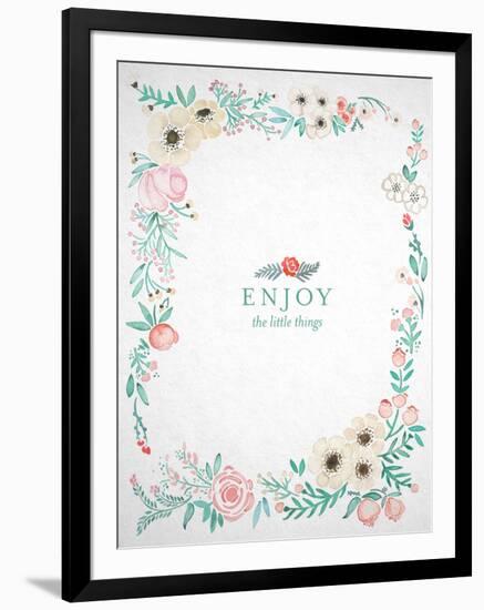 Enjoy the Little Things-Cat Coquillette-Framed Giclee Print