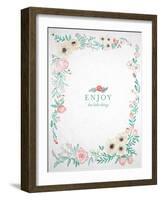 Enjoy the Little Things-Cat Coquillette-Framed Giclee Print