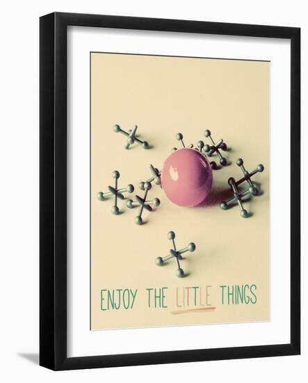 Enjoy the Little Things-Gail Peck-Framed Art Print