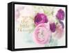 Enjoy the little things-Sarah Gardner-Framed Stretched Canvas