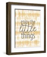 Enjoy the Little Things-Kimberly Allen-Framed Art Print