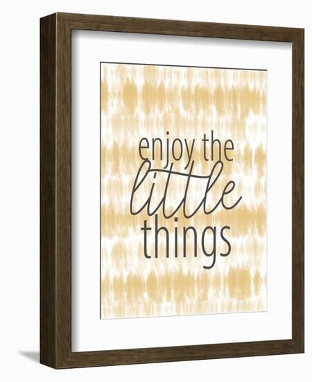 Enjoy the Little Things-Kimberly Allen-Framed Art Print