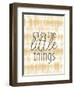 Enjoy the Little Things-Kimberly Allen-Framed Art Print