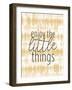 Enjoy the Little Things-Kimberly Allen-Framed Art Print