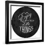 Enjoy the Little Things-Leslie Wing-Framed Giclee Print