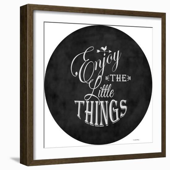 Enjoy the Little Things-Leslie Wing-Framed Giclee Print