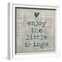 Enjoy the little things-Jamie MacDowell-Framed Art Print