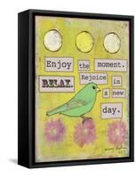 Enjoy the Moment-Tammy Kushnir-Framed Stretched Canvas