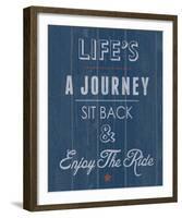 Enjoy The Ride-Tom Frazier-Framed Art Print