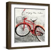 Enjoy the Ride-Amy Melious-Framed Art Print