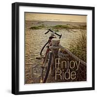 Enjoy the Ride-Gail Peck-Framed Art Print
