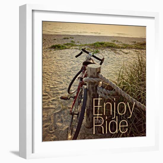 Enjoy the Ride-Gail Peck-Framed Art Print