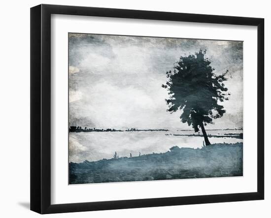 Enjoy The Scenery-OnRei-Framed Art Print