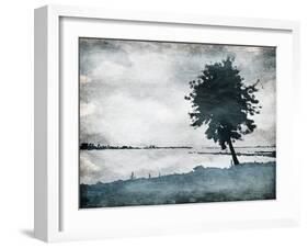 Enjoy The Scenery-OnRei-Framed Art Print