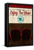 Enjoy the Show (Theater)-null-Framed Stretched Canvas