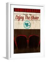 Enjoy the Show (Theater)-null-Framed Art Print