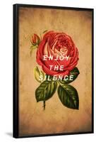 Enjoy The Silence-null-Framed Poster