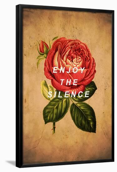 Enjoy The Silence-null-Framed Poster
