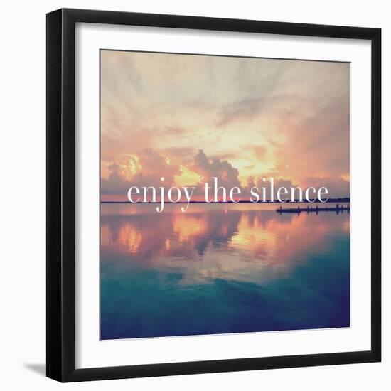 Enjoy the Silence-Bruce Nawrocke-Framed Premium Giclee Print