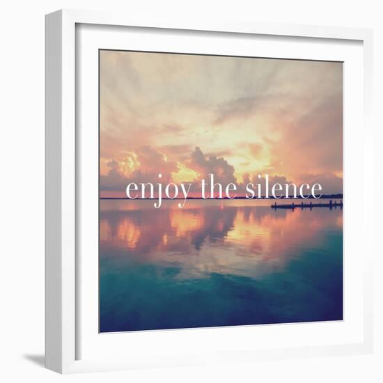 Enjoy the Silence-Bruce Nawrocke-Framed Premium Giclee Print