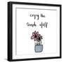 Enjoy the Simple Stuff-Susan Bryant-Framed Premium Giclee Print