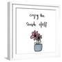 Enjoy the Simple Stuff-Susan Bryant-Framed Premium Giclee Print