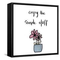 Enjoy the Simple Stuff-Susan Bryant-Framed Stretched Canvas