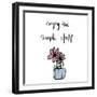 Enjoy the Simple Stuff-Susan Bryant-Framed Art Print