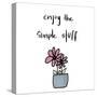 Enjoy the Simple Stuff-Susan Bryant-Stretched Canvas