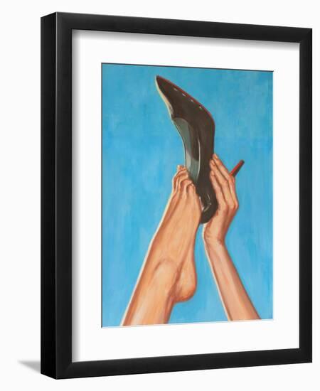 Enjoy Your Stay-Alexander Grahovsky-Framed Art Print