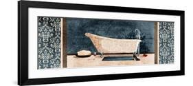 Enjoying Bath-Jace Grey-Framed Premium Giclee Print