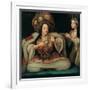 Enjoying Coffee, Early 18th C-null-Framed Giclee Print