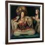 Enjoying Coffee, Early 18th C-null-Framed Giclee Print