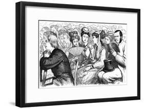 Enjoying Handel, 1868-null-Framed Art Print