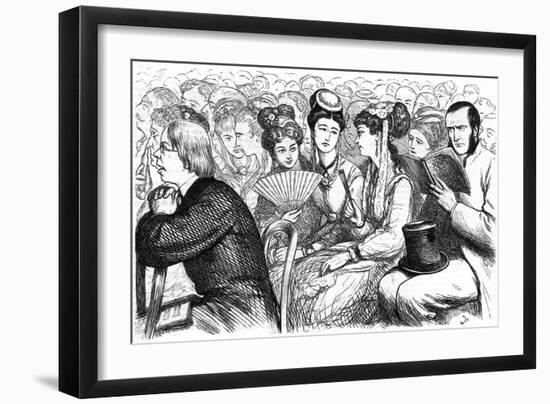 Enjoying Handel, 1868-null-Framed Art Print