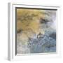 Enjoying Solitude on Blue Peaks-Wang Jia'Nan-Framed Giclee Print