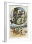 Enjoying Suchard Chocolate at the Beach-null-Framed Giclee Print