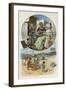 Enjoying Suchard Chocolate at the Beach-null-Framed Giclee Print