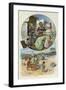 Enjoying Suchard Chocolate at the Beach-null-Framed Giclee Print