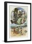 Enjoying Suchard Chocolate at the Beach-null-Framed Giclee Print