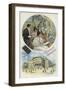 Enjoying Suchard Chocolate at the Opera or Theatre-null-Framed Giclee Print