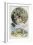 Enjoying Suchard Chocolate at the Opera or Theatre-null-Framed Giclee Print