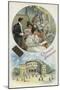 Enjoying Suchard Chocolate at the Opera or Theatre-null-Mounted Giclee Print