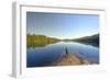 Enjoying the Morning Calm-wildnerdpix-Framed Photographic Print